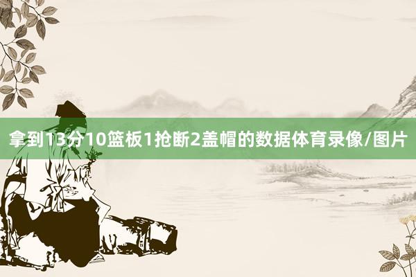 拿到13分10篮板1抢断2盖帽的数据体育录像/图片