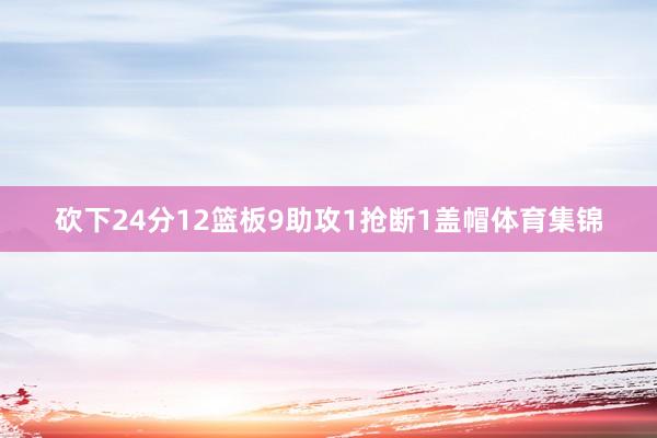 砍下24分12篮板9助攻1抢断1盖帽体育集锦