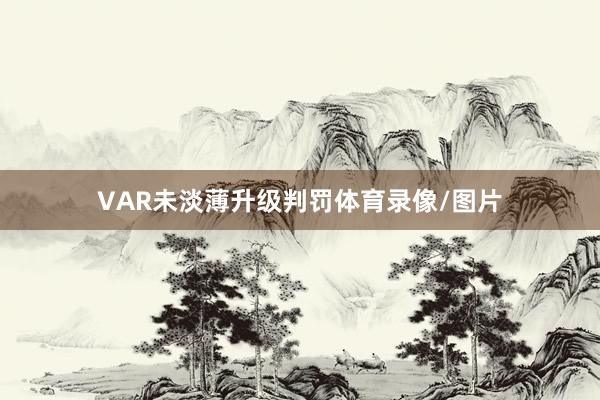 VAR未淡薄升级判罚体育录像/图片
