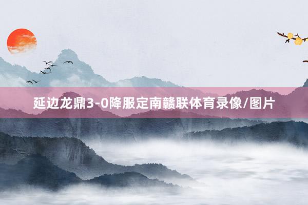 延边龙鼎3-0降服定南赣联体育录像/图片