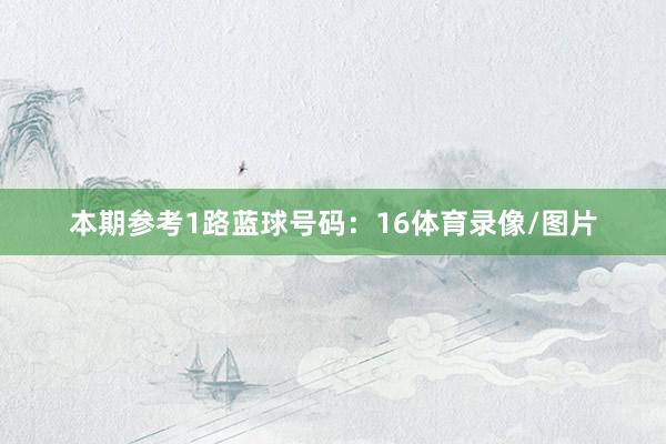 本期参考1路蓝球号码：16体育录像/图片