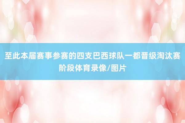 至此本届赛事参赛的四支巴西球队一都晋级淘汰赛阶段体育录像/图片