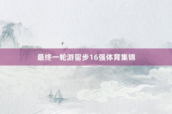 最终一轮游留步16强体育集锦