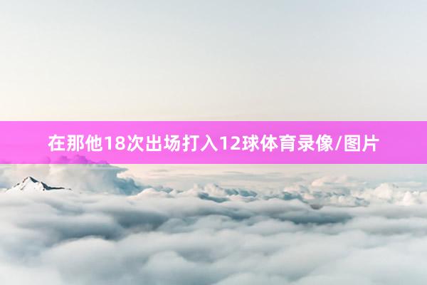 在那他18次出场打入12球体育录像/图片