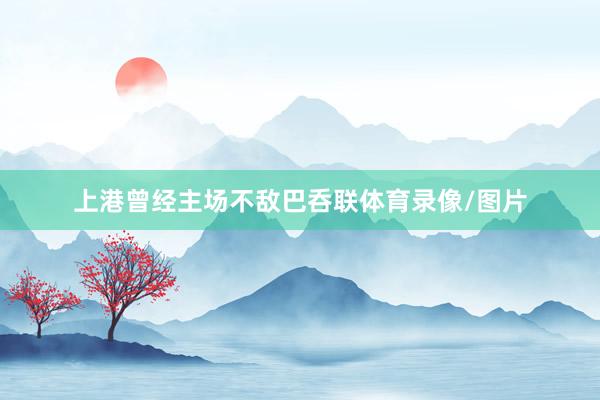 上港曾经主场不敌巴呑联体育录像/图片