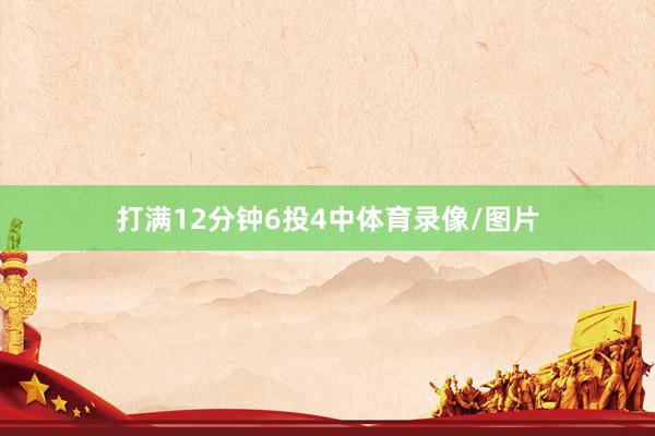 打满12分钟6投4中体育录像/图片