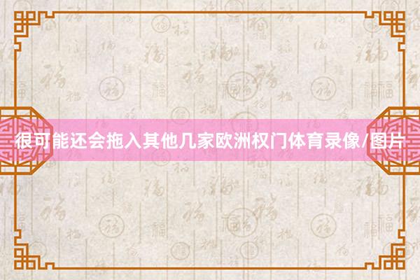 很可能还会拖入其他几家欧洲权门体育录像/图片