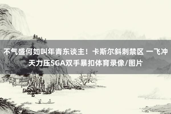 不气盛何如叫年青东谈主！卡斯尔斜刺禁区 一飞冲天力压SGA双手暴扣体育录像/图片